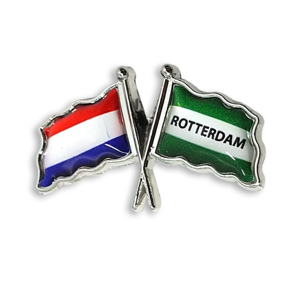 Pin - Vlag van Rotterdam / Holland