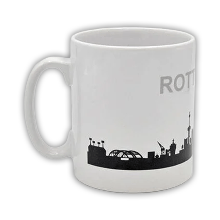 Mok Skyline van Rotterdam